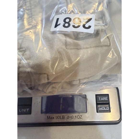 Hollister Y2K Style Cargo Shorts Mens Size 30 Khaki Button Up Utility Skater - Picture 9 of 9